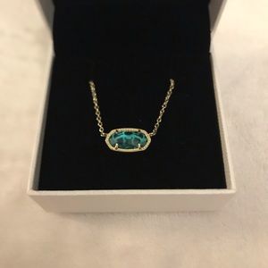 Kendra Scott Gold w/ Blue Stone